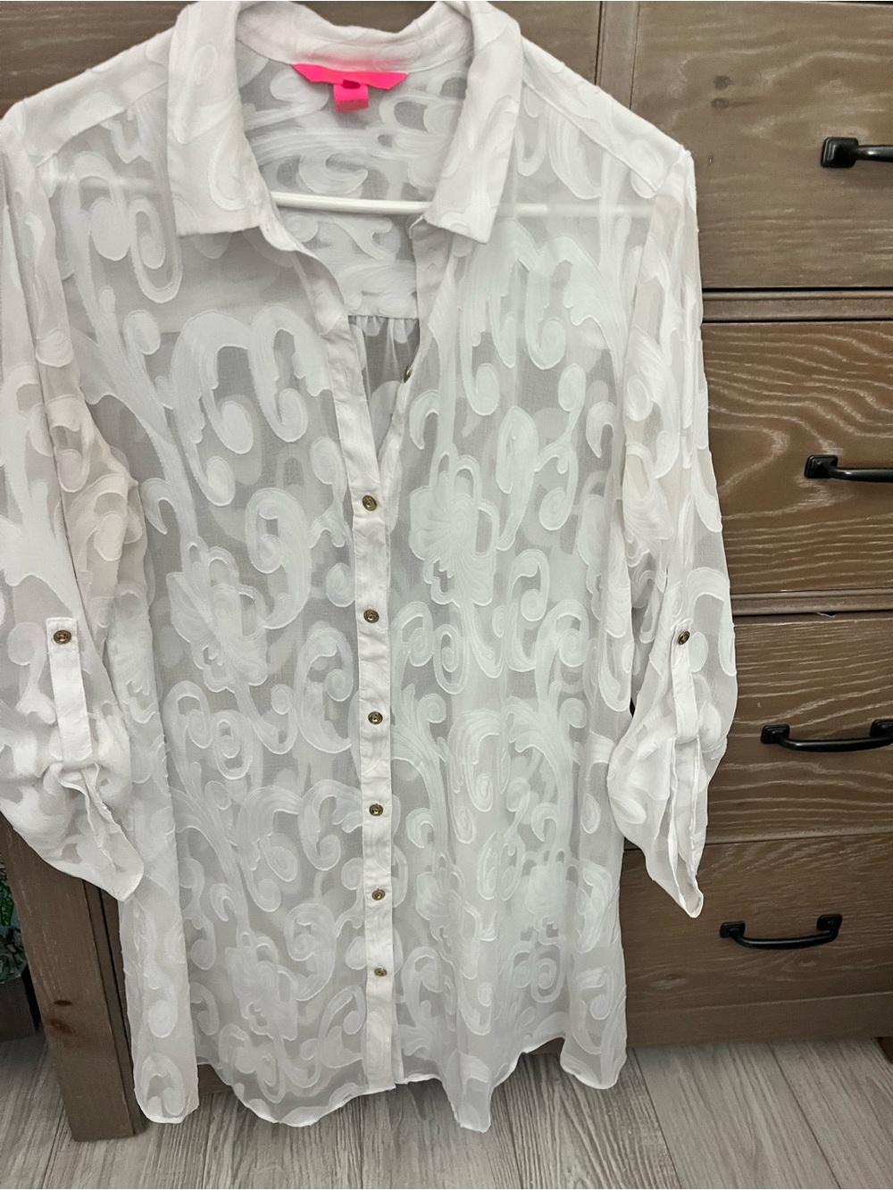 Lilly Pulitzer Women’s White Beach Coverup